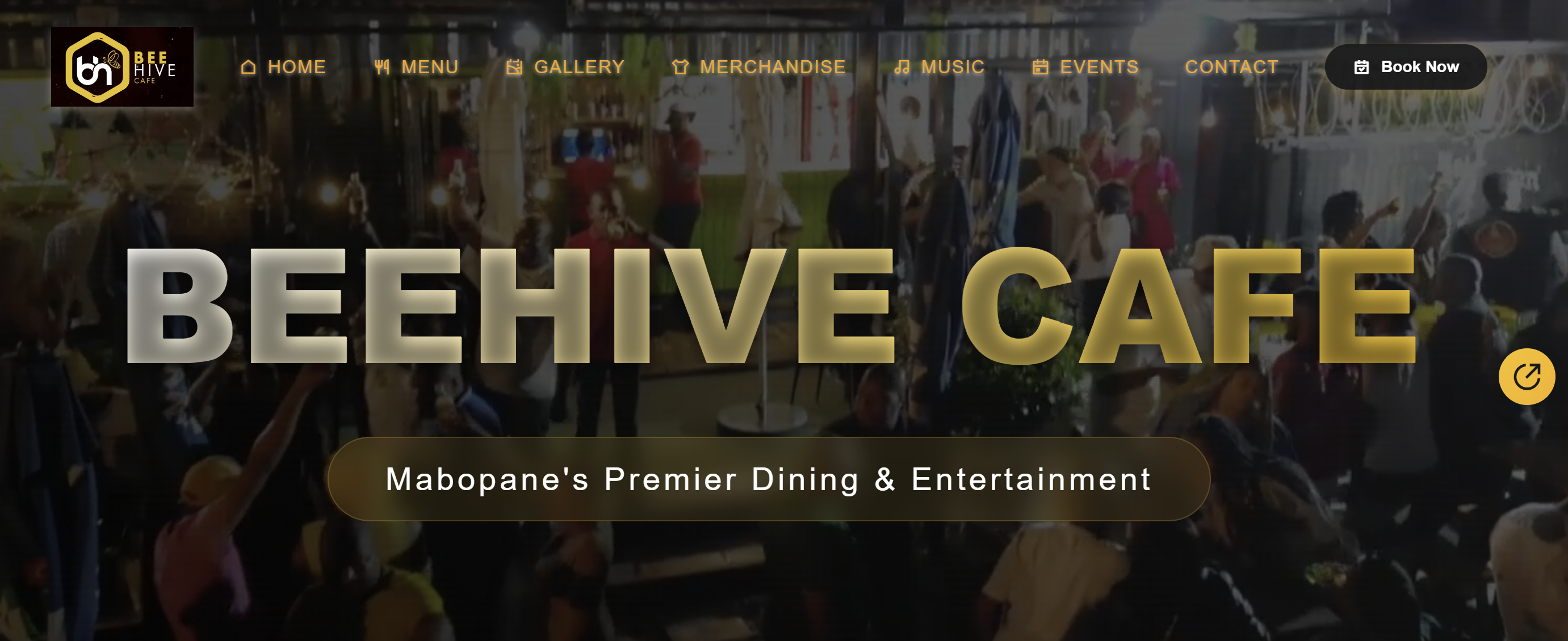 Beehive Cafe Homepage Hero