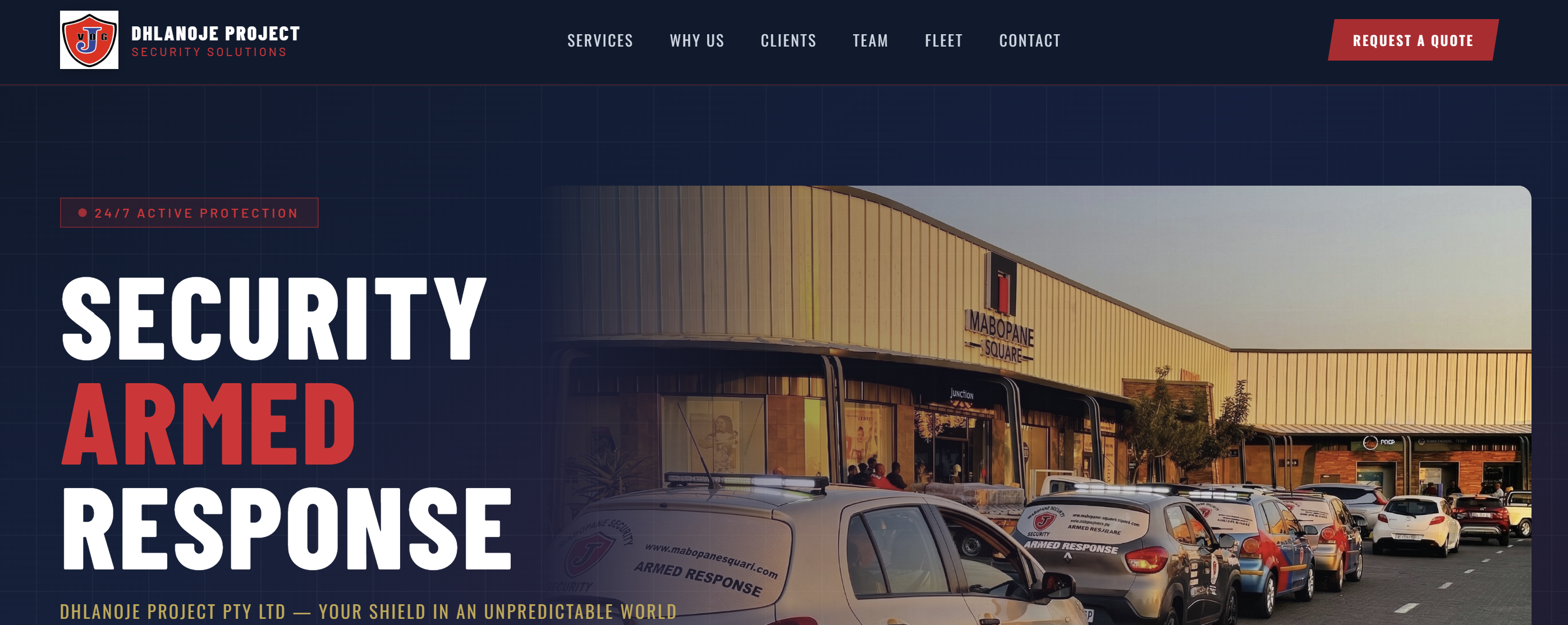 Dhlano Jevo Security Homepage