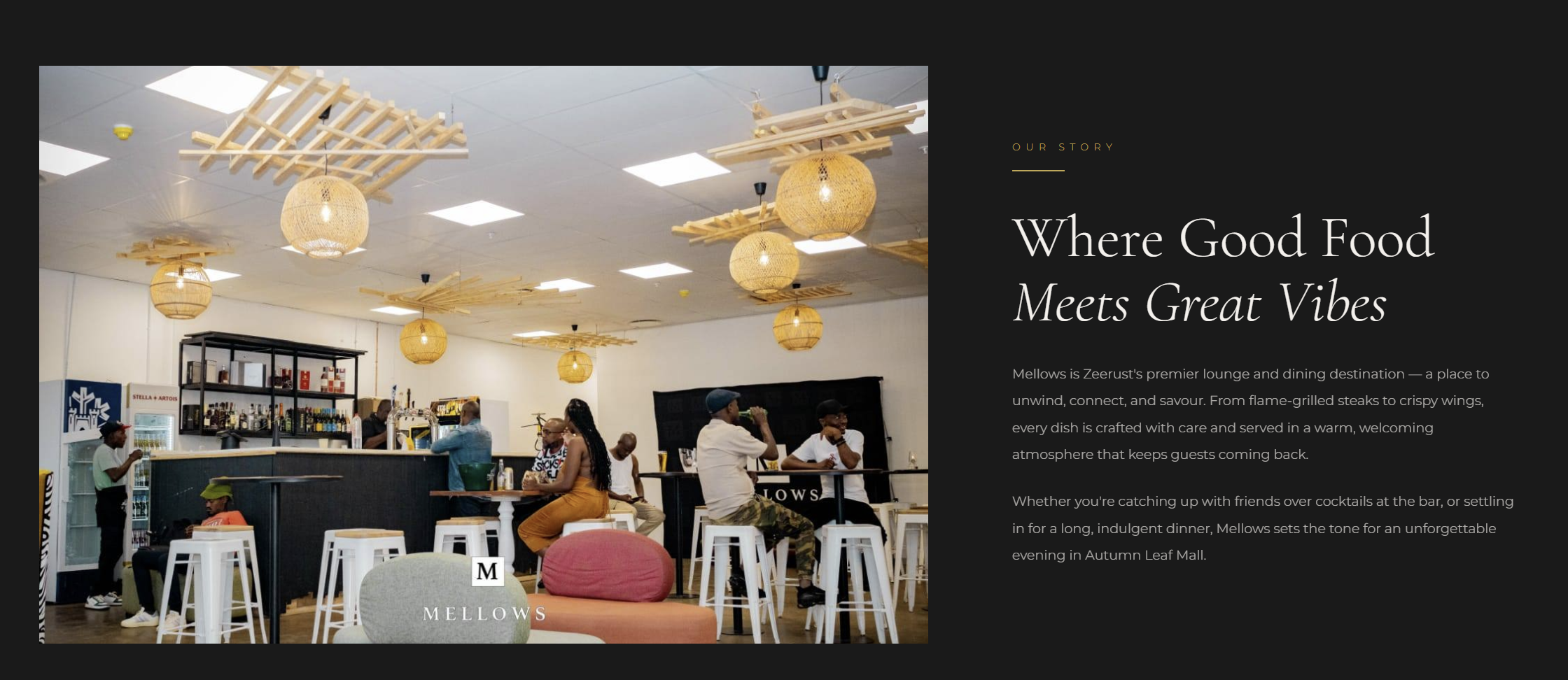 Mellow's Lounge Project