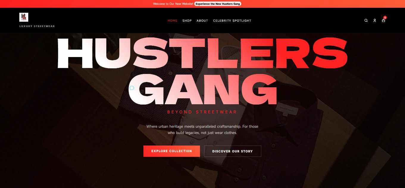 Hustlers Gang Website