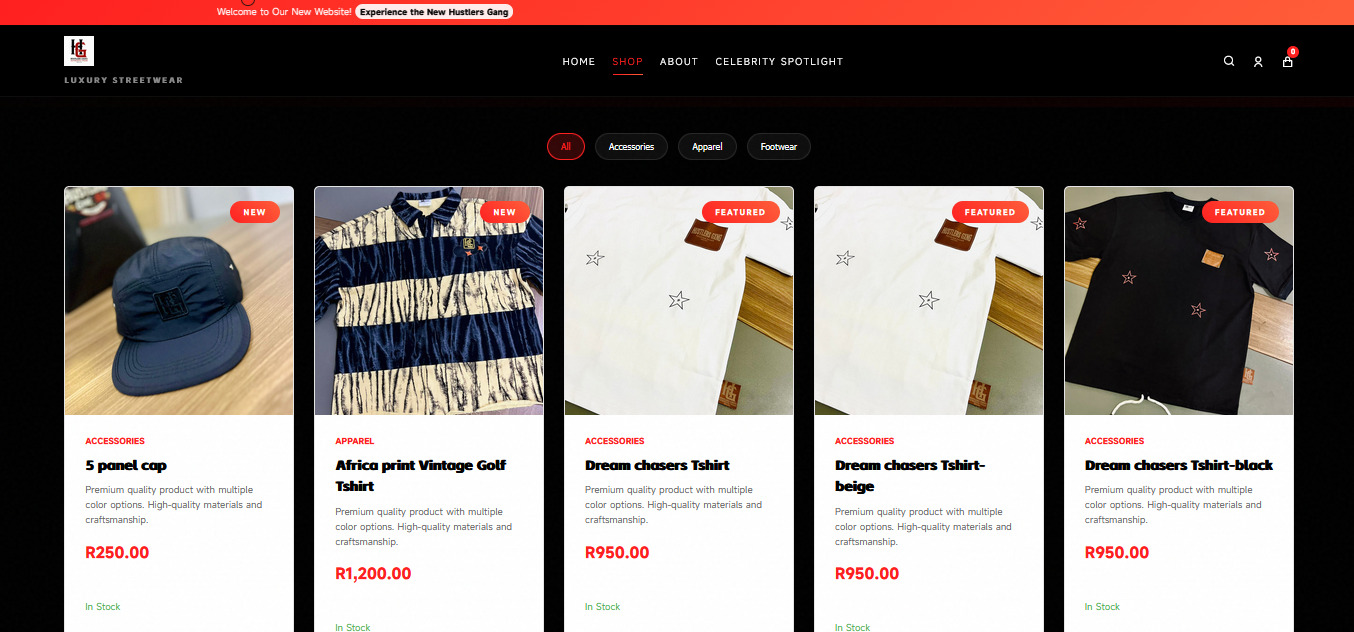 Hustlers Gang Pricing