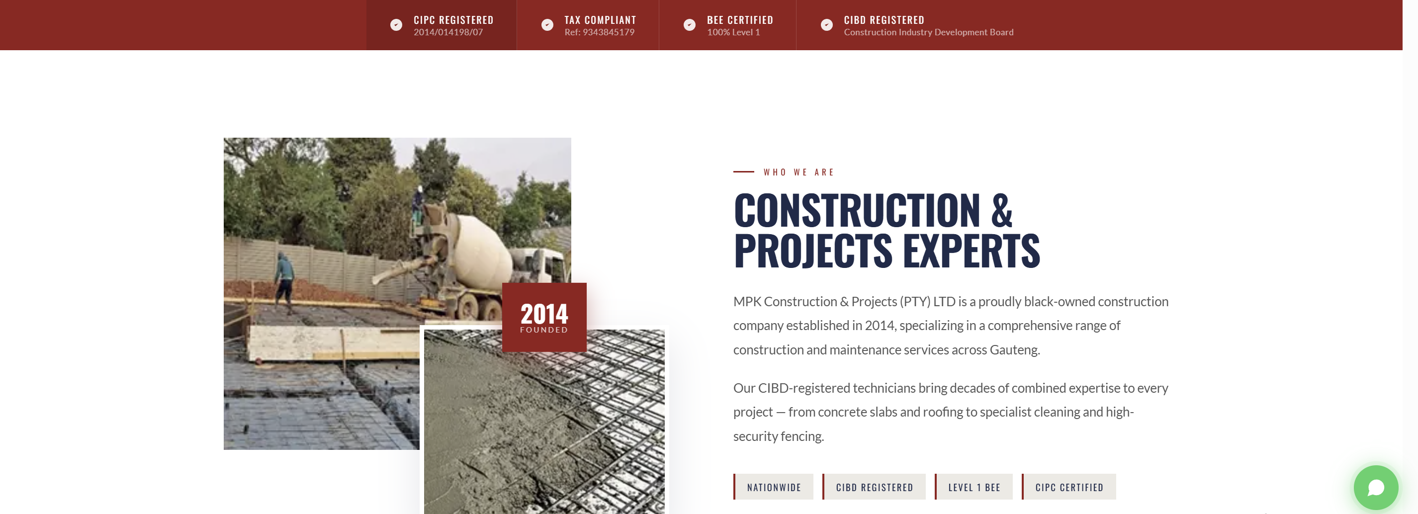 MPK Construction - Who We Are